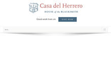 Tablet Screenshot of casadelherrero.com